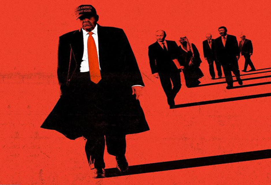 آمریکا و تکه پاره شدن نظم‌جهانی